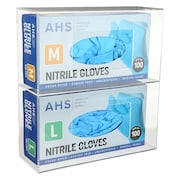 AMERICAN HOSPITAL SUPPLY Glove Dispenser, Acrylic Wallmount Glove Box, Double-Layer AHS-GD2_EA